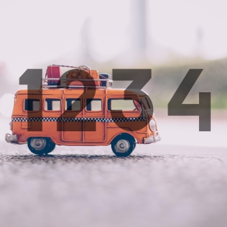 Combinatie van kunstbusreizen 1 t/m 4